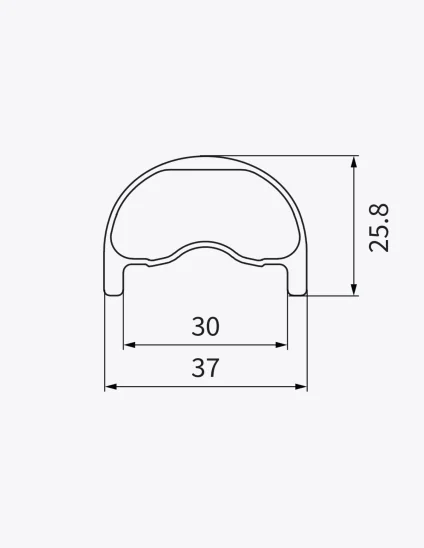 Jante carbone Dartmoor Raven
