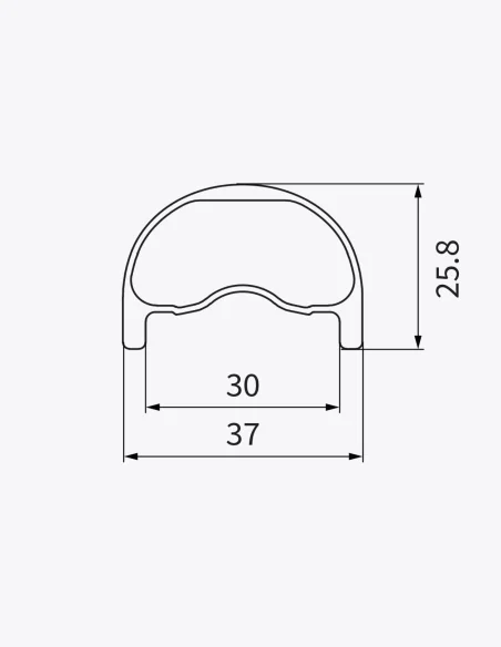 Jante carbone Dartmoor Raven