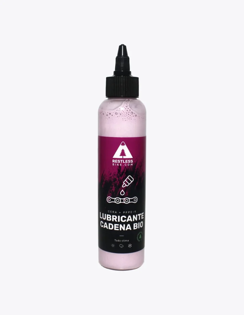 Lubricante de cera para la cadena de la bici biodegradable  | lubricante seco mtb | engrasar cadena bici con cera