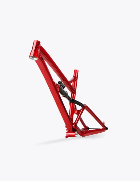 Cadre d’enduro Dartmoor BlackBird pour roues de 29” avec 160 mm de débattement, en rouge