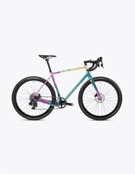 Vélo de gravel en carbone Accent Freak Carbon V2 avec transmission Sram Force AXS Vélo de gravel en carbone Accent Freak Carbon V2 avec transmission Sram Force AXS