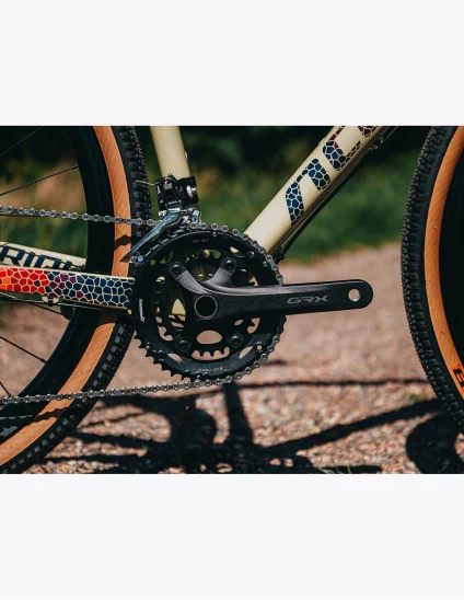 Vélo de gravel avec double plateau Accent Furious Pro