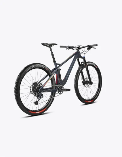 Bicicleta de doble suspensión Accent Super Hero de Carbono con transmisión Sram GX