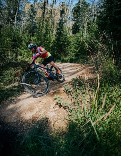 Bicicleta de down country Accent Super Hero Carbon GX