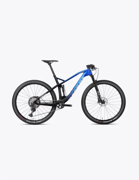 Bicicleta de XC doble suspensión Accent Hero de Carbono con tranmisión Shimano XT y ruedas de 29"