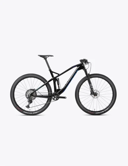 Vélo Accent Hero Carbon SLX pour XC, tout-suspendu, en carbone et équipé de roues de 29".