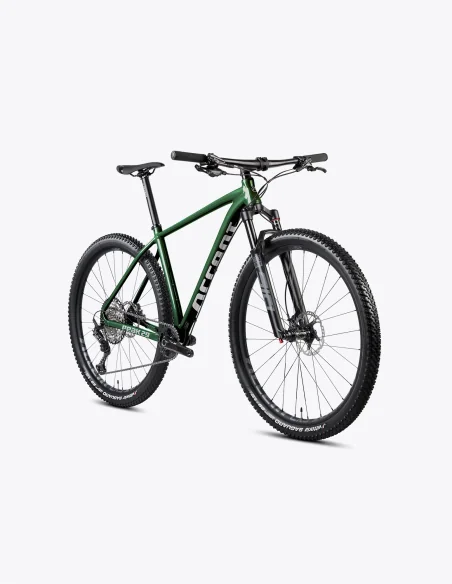 Bicicleta Accent Peak Boost V2 XT de color verde | bici XC rígida