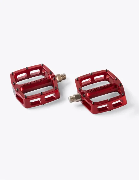 Pedales Dartmoor Vibe en color rojo Pedales Dartmoor Vibe en color rojo