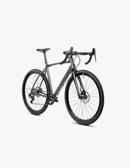 Bicicleta de  ciclocross de aluminio Accent CX-One Apex en color gris
