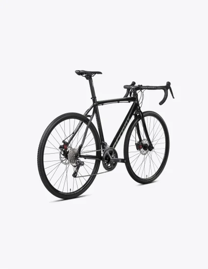 Bicicleta de gravel Accent Falcon Negra para principiantes