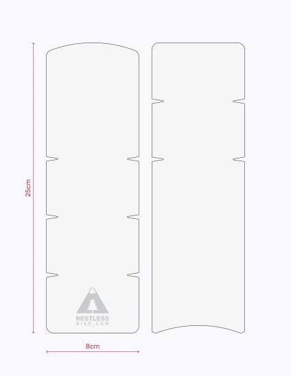 protectores de vinilo para bicicletas