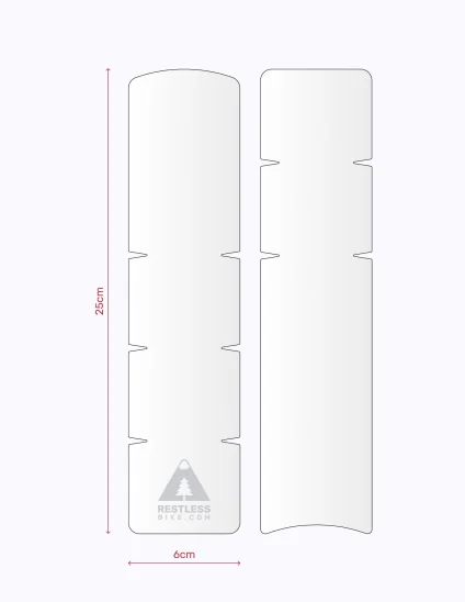 autocollant protection cadre velo