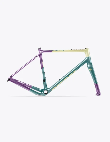 Cadre + Fourche Accent Freak V2 Candy | Cadre de gravel en carbone