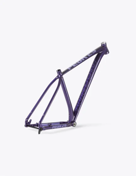 Cadre Accent Peak Boost V2 Violet | Cadre XC rigide en aluminium pour roues de 29"