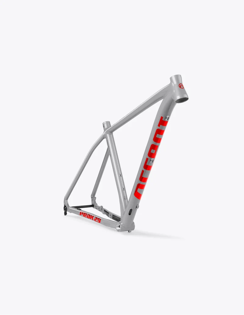 Cadre Accent Peak Boost V2 Gris | Cadre rigide de XC en aluminium 29"