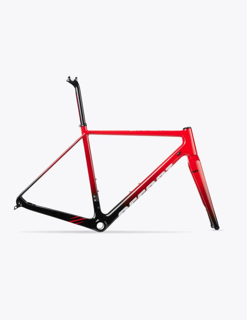 Cuadro Accent CX-One Carbon Deep Red | cuadro de ciclocross de carbono y color rojo 2