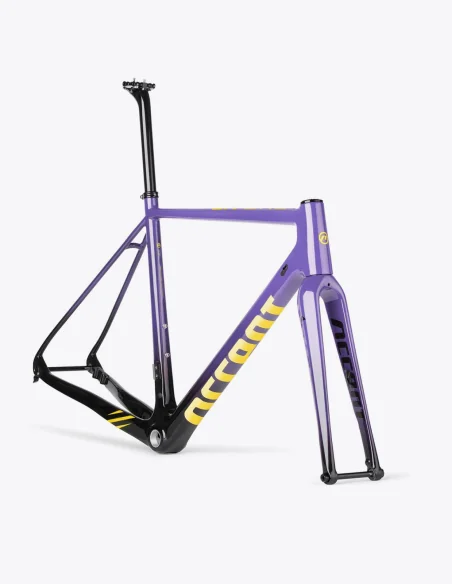Cadre Accent CX-One Carbon Violet yellow