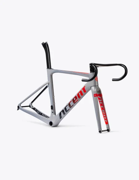 Cuadro Accent Cyclone Disc Carbon Racing Grey