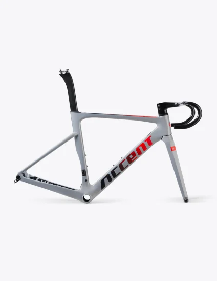 Cuadro Accent Cyclone Disc Carbon Racing Grey de carretera
