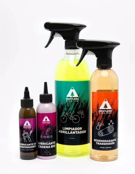 Kit de nettoyage et de lubrification biodégradable pour le vélo Kit de nettoyage et de lubrification biodégradable pour le vélo