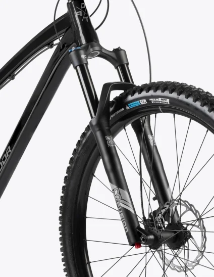 Bicicleta con suspensión delantera Dartmoor Primal Evo 29 Negro