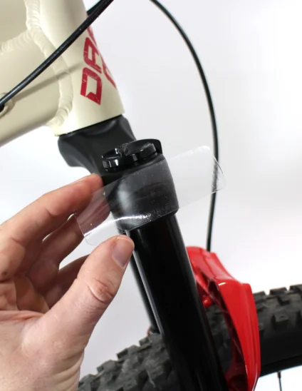 Protector de Horquilla XL transparente brillante