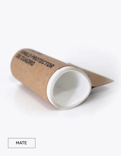 1 metro de protector de cuadro transparente mate