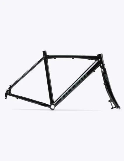 Cadre Accent Falcon avec fourche et jeu de direction en noir