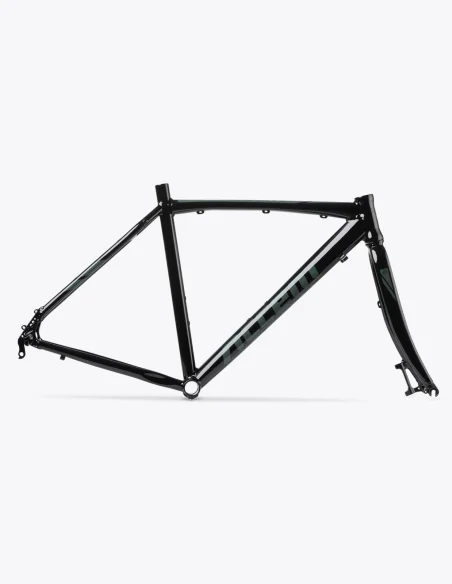 Cadre Accent Falcon avec fourche et jeu de direction en noir