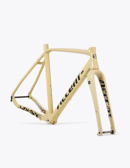 Cuadro Accent Furious Pro Desert Camo Horquilla Carbono + Dirección