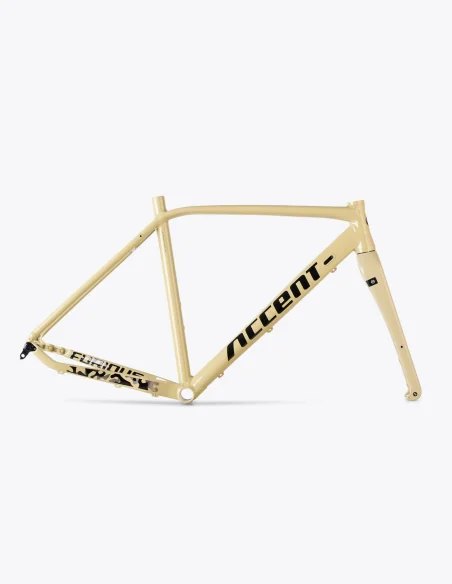 Cuadro Accent Furious Pro Desert Camo Horquilla Carbono + Dirección