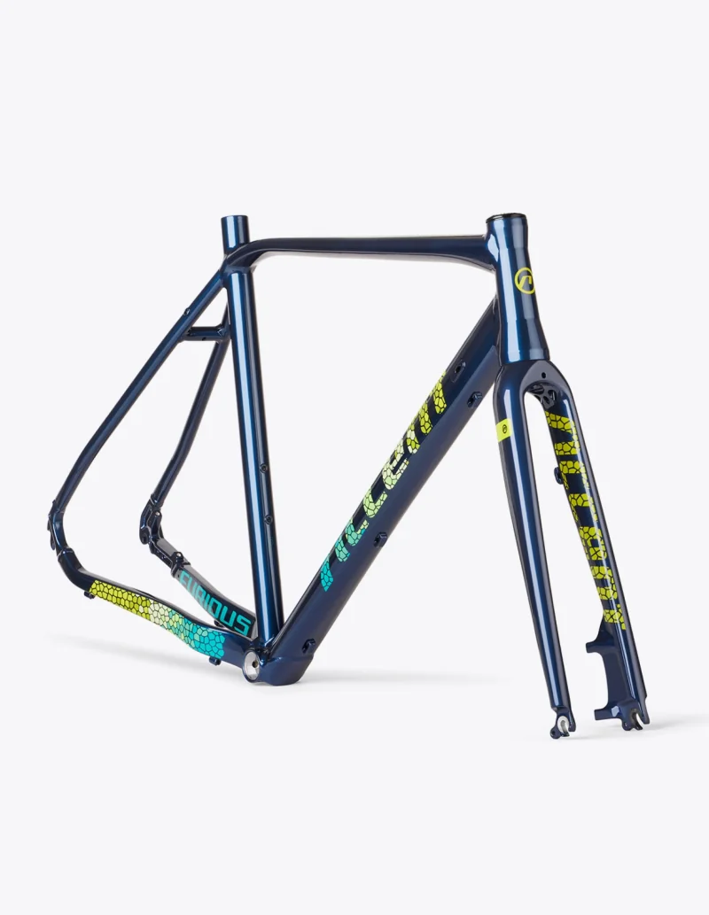 Cadre Accent Furious Blue Pave + Fourche + Direction