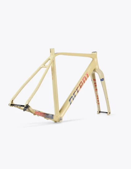 Cuadro de gravel Accent Furious Pro Desert Pave con Horquilla de Carbono y Dirección incluidas
