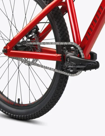Bicicleta de Dirt Jump Junior con single speed Dartmoor Gamer Intro 24 en color rojo