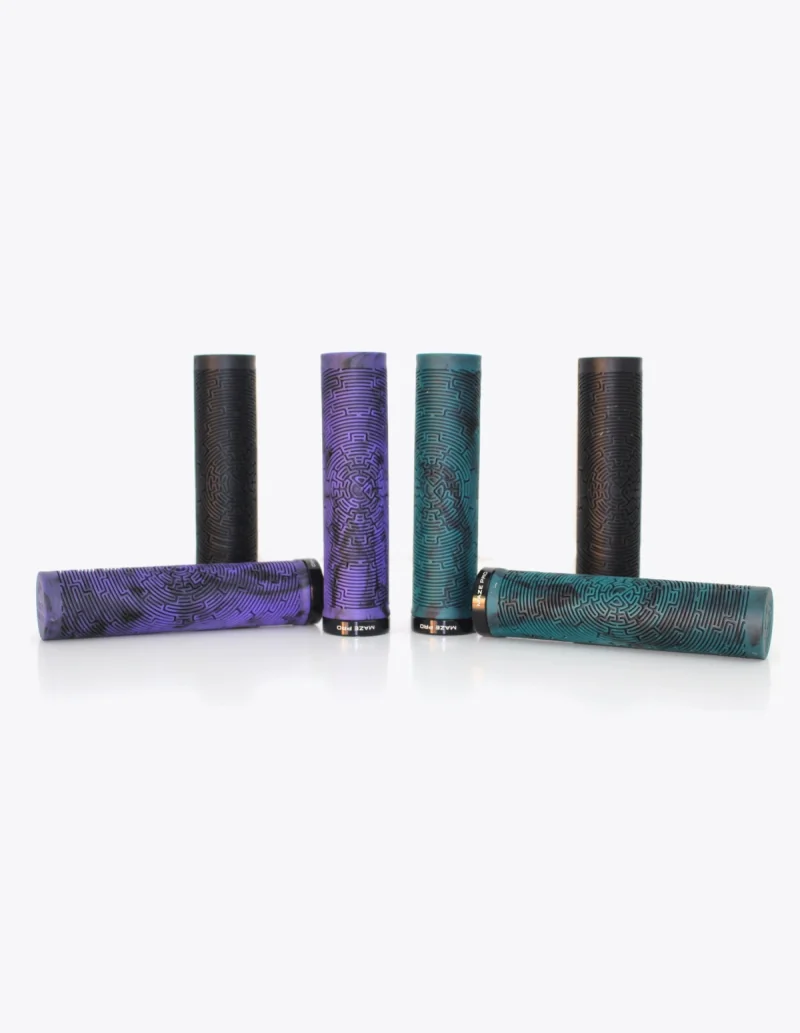 Poignées Dartmoor Maze Pro coloris bleu Cosmic Blue avec lock-on 2