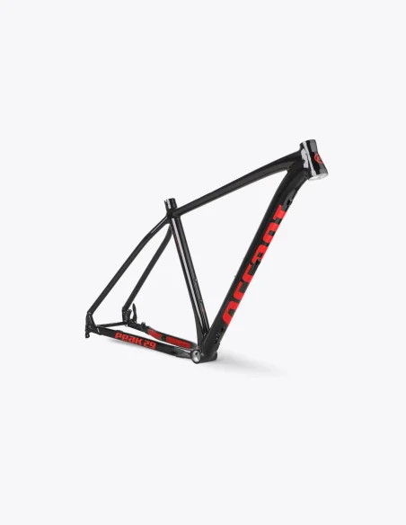 Cuadro de XC Accent Peak Boost Negro/Rojo