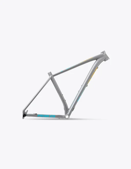 Cuadro de XC de 29" Accent Peak Boost Plata/Azul/Naranja