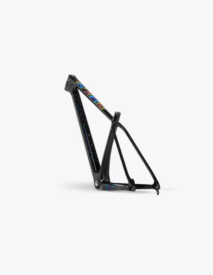 Partie arrière du cadre Accent Peak Carbon Boost Black Magic