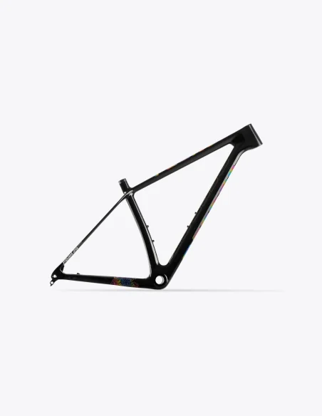 Cadre Accent Peak Carbon Boost Black Magic en noir