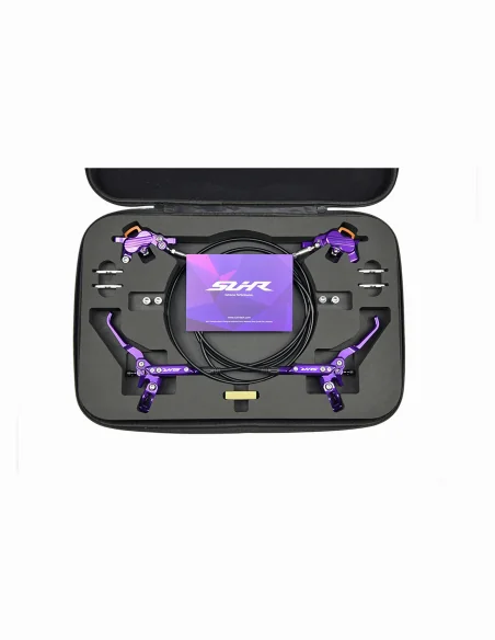 Kit de freins Suhr Brakes HDB R740 à 4 pistons en violet