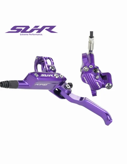 Freins Suhr HDB R740 à 4 pistons en violet