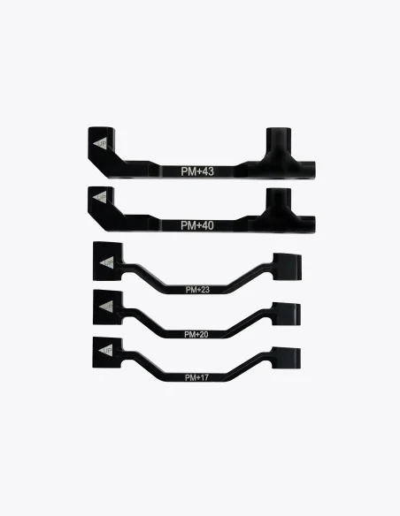 Adaptateur de frein Post Mount SUHR Brakes, toutes les dimensions : +17, +20, +23, +40, +43