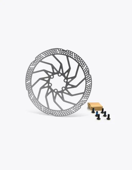 Disco de freno SUHR SDP01 de 180mm de diámetro con los 6 tornillos