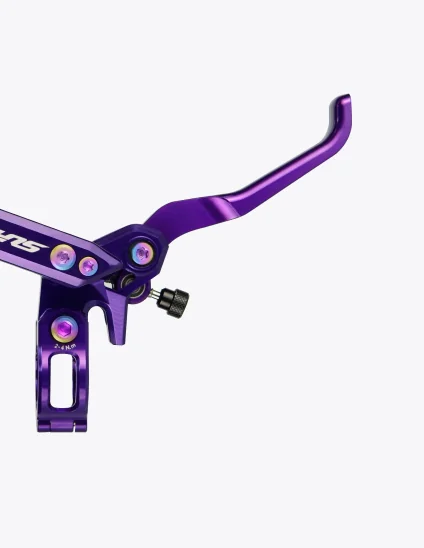 Maneta de freno SUHR con tornillos de titano de color petrol