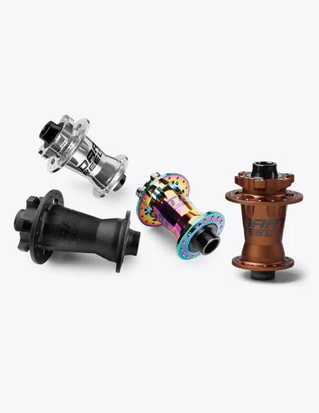 Moyeu avant Dartmoor Reel Expert en 15x110 Boost et 15x100/20x110