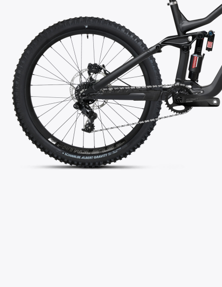 Bicicleta Dartmoor Thunderbird FR Pro GX en color negro