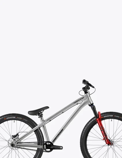 Bicicleta de Dirt Jump Dartmoor Two6player Pro de color plata