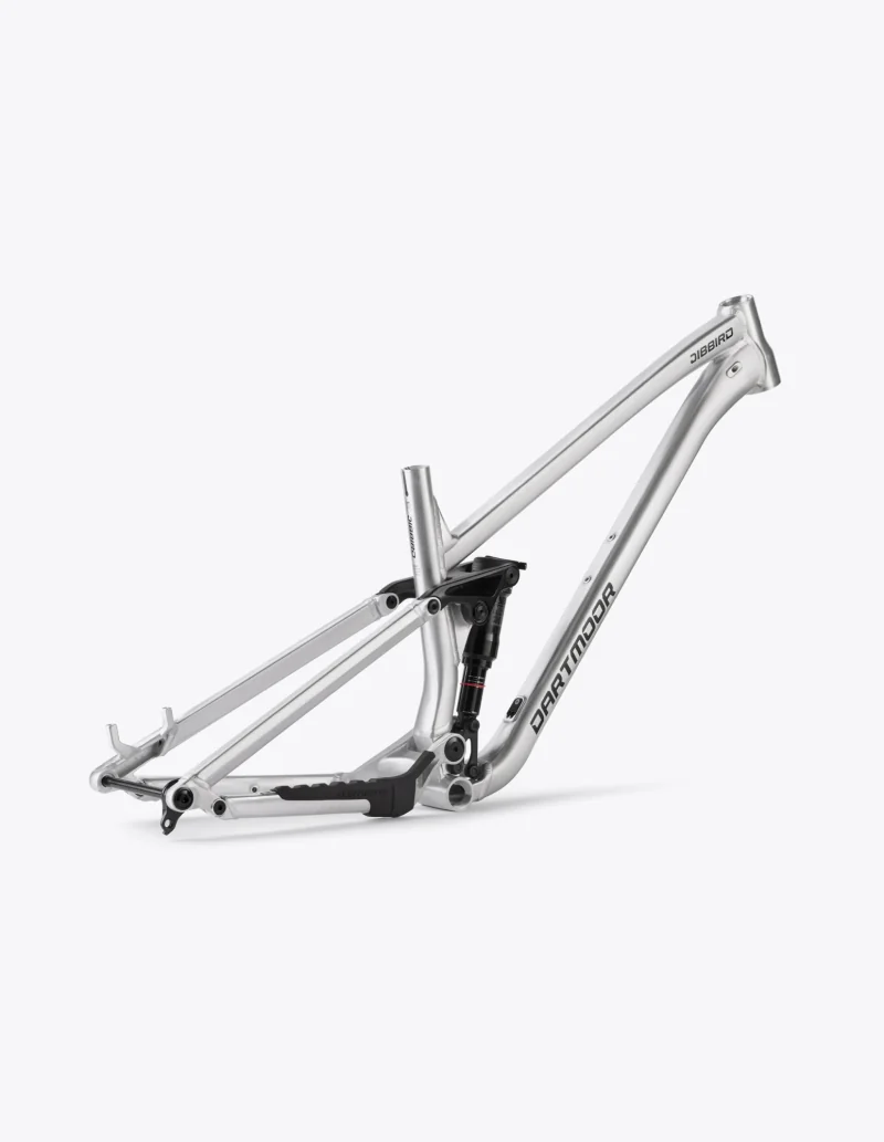 Cuadro Dartmoor Jibbird Slopenduro en color plata y color negro 2