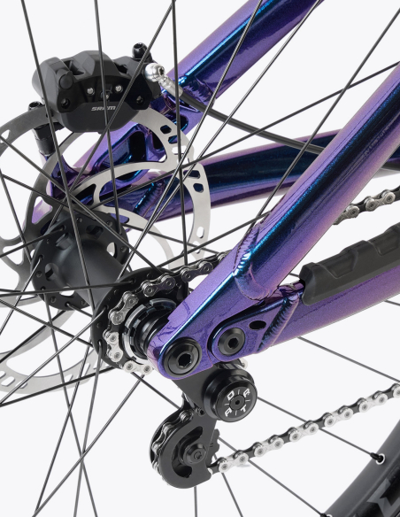 Bicicleta Dartmoor Thunderbird FR Pro Single Speed de color azul con el single speed de Dartmoor Bikes