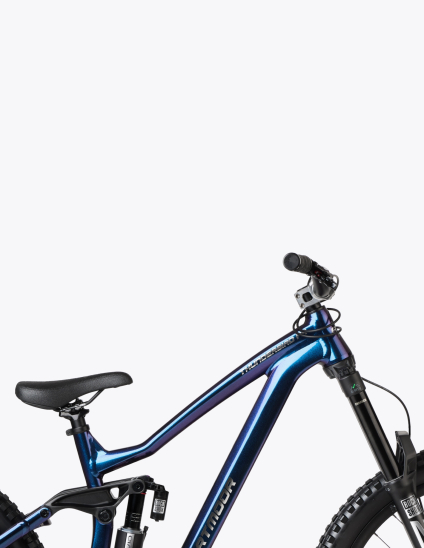 Bicicleta de freeride Dartmoor Thunderbird FR Pro Single Speed en color azul